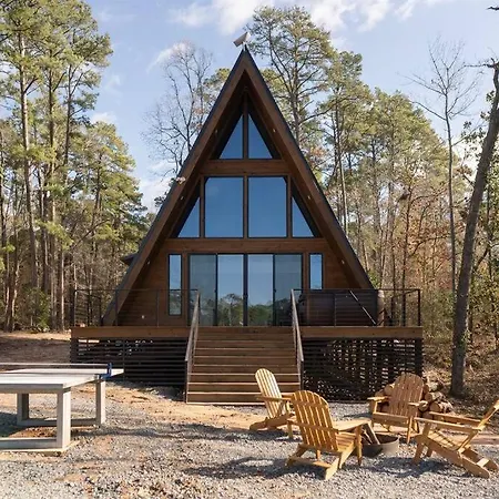 Newly Built, Mid-Lakeside A-Frame With Hot Tub And Steam Shower